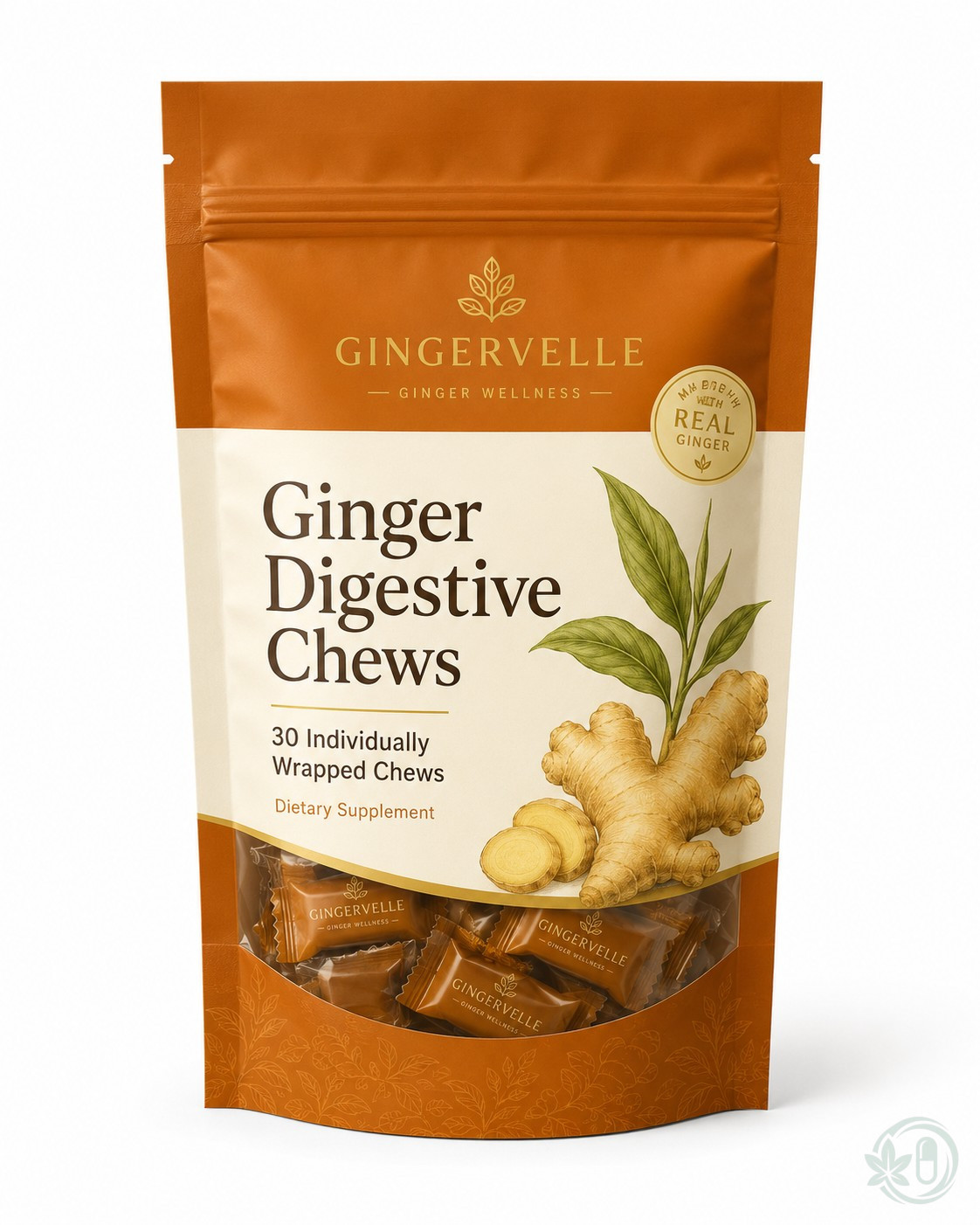 Gingervelle Ginger Digestive Chews